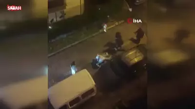 Avcılar'da İki Aile Arasında Çıkan Kavga Kameraya Yansıdı: Kadın Sinir Krizi Geçirdi