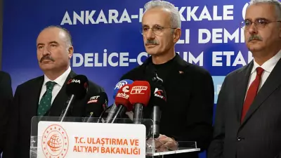 Bakan Uraloğlu Süper Hızlı Tren Müjdesini Verdi: Ankara-İstanbul 80 Dakika