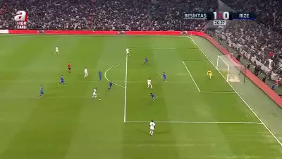 Beşiktaş, Türkiye Kupası'nda Rizespor'u 1-0 Mağlup Etti