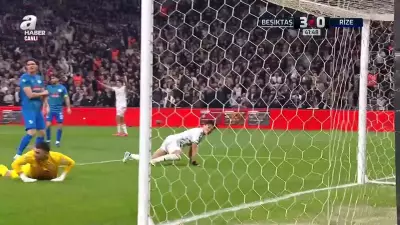 Beşiktaş, Türkiye Kupası'nda Rizespor'u 3-0 Mağlup Etti