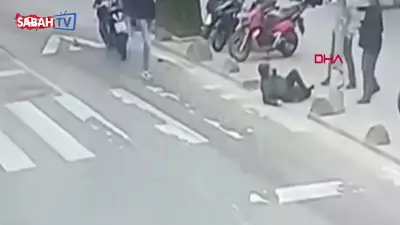 Beykoz'da Yaya Geçidinde Motosiklet Kazası: 74 Yaşındaki Kişi Yaralandı