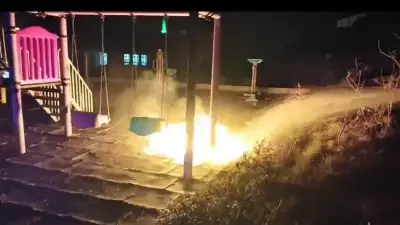 Bilecik'te İftar Sonrası Parkta Çocukların Yaktığı Ateş Büyük Yangına Dönüştü