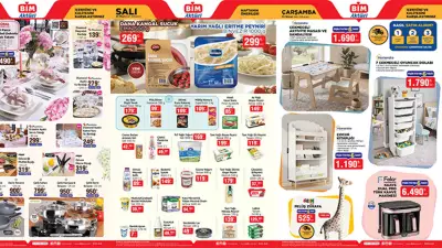 BİM'in Yeni Aktüel Kataloğu Yayında: 31 Mart - 3 Nisan Fırsatları