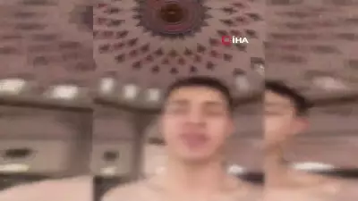 Bursa'da Cami İçinde Çıplak Video Çeken TikTokçu Adliyeye Sevk Edildi