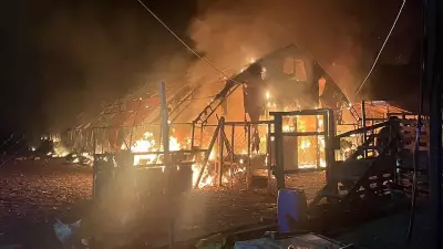 Bursa'da Çiftlik Yangını: 580 Kanatlı Hayvan Hayatını Kaybetti