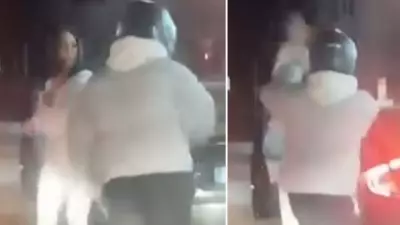 Bursa'da Trafik Kavgası: Kadın Sürücü Camdan Yumruk Attı, Uçan Tekmeyle Saldırdı