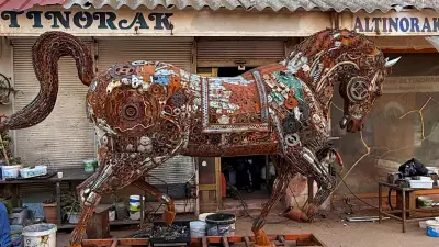 Büyük İskender'in Atı Bukefalos'un Heykeli İskenderun'da Sergilenecek