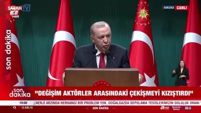 Cumhurbaşkanı Erdoğan Kabine Toplantısı Sonrası Önemli Açıklamalarda Bulundu