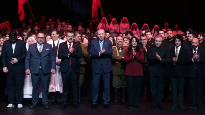 Cumhurbaşkanlığı Külliyesi'nde 'Şüheda 1915' Tiyatro Oyunu Sahnelendi