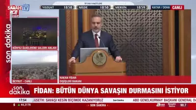 Dışişleri Bakanı Fidan'dan Sivil Altyapı Saldırılarına Kınama