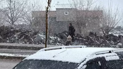 Diyarbakır'da Mart Ayında Kar Yağışı Vatandaşları Şaşırttı