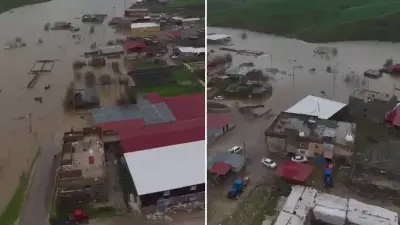 Diyarbakır'da Sağanak Felaketi: Kocaköy'de Dereler Taştı, Mahalle Sular Altında Kaldı