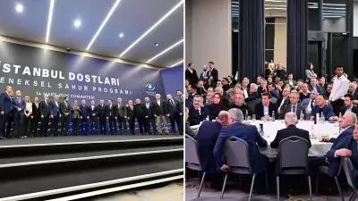 İş Dünyası Sahurda Buluştu: Taşyapı Şişli'de Bin Kişilik Buluşma