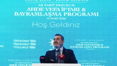 Erzurum'da Bakanların Katıldığı Ahde Vefa İftarı ve Bayramlaşma Programı Yoğun İlgi Gördü