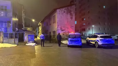 Erzurum'da Sokakta Boğazı Kesilmiş Erkek Cesedi Bulundu