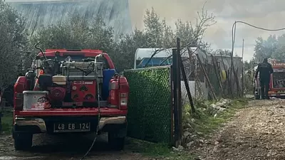 Fethiye'de Bungalovda Çıkan Yangın Kontrol Altına Alındı, Bina Kullanılamaz Hale Geldi