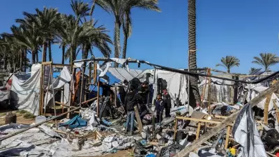 Gazze'de Çadıra İHA Saldırısı: 1 Filistinli Hayatını Kaybetti, 1 Yaralı