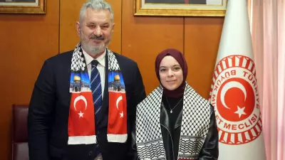Gazzeli Meryem'in Hayali Gerçek Oldu: Cumhurbaşkanı Erdoğan ile TBMM'de Duygusal Buluşma