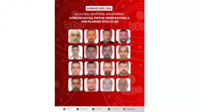 Gürcistan'da Kırmızı Bültenle Aranan 13, Ulusal Seviyede Aranan 3 Suçlu Yakalandı