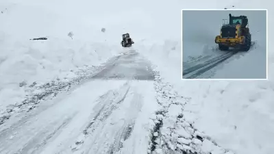 Hakkari'de 13 Köy ve 32 Mezra Yolu Ulaşıma Kapatıldı