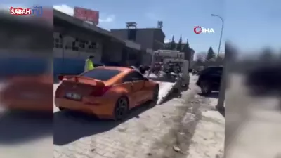 Hatay'da Lüks Araçla Drift Atan Sürücüye 140 Bin TL Ceza ve 60 Gün Ehliyet Cezası