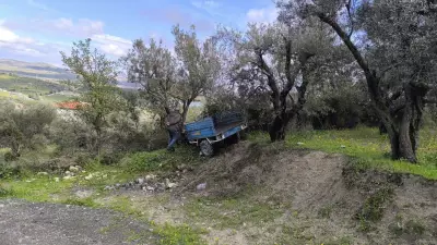 Hatay'da Patpat Kazası: Zeytinliğe Uçan Araçta Sürücü Hayatını Kaybetti