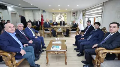 Hazine ve Maliye Bakanı Mehmet Şimşek Mardin'de Temaslarda Bulundu