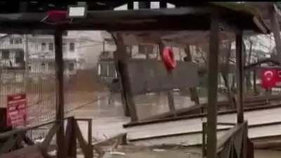 Şile'de Sağanak Yağmur Felaketi: Çay Bahçesi Sular Altında Kaldı