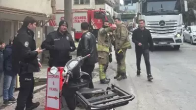 Şişli'deki Pizzacıda Elektrik Kontağından Yangın: İşyerinde Maddi Hasar