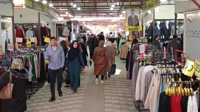 Kahramanmaraş'ta Ramazan Bayramı Bereketi: Konteyner Çarşı Dolup Taştı