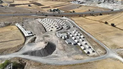 Kayseri Talas'ta Afetlere Hazırlık: 500 Kişilik Konteyner Kent Kuruldu