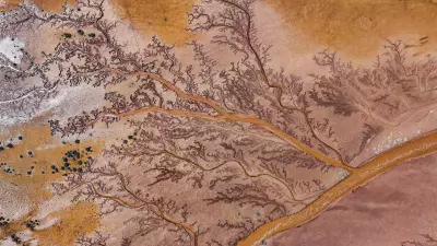 Kayseri'de 'Hayat Ağacı' Oluşumu: Tuzla Palas Gölü'nde Doğanın Muhteşem Sanatı