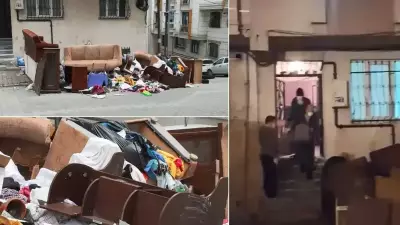 Kiracı Eşyaları Sokağa Atılan Kadın: 'Evimde Dul Kadın İstemiyorum' Dedi