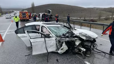 Konya'da Korkunç Trafik Kazası: Baba ve Oğlu Hayatını Kaybetti