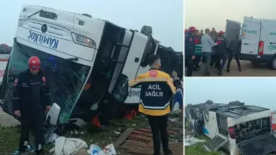 Kozan'da Otobüs Kazası: 2 Ölü, 19 Yaralı