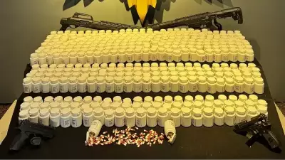 Malatya'da Büyük Operasyon: 27 Bin Ecza Hap ve Silahlar Ele Geçirildi