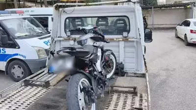 Mudanya'da Motosiklet Sürücüsüne 245 Bin Lira Ceza Kesildi
