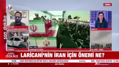 İran'ın Üst Düzey İsimlerinden Laricani için Tahran'da Cenaze Töreni Düzenleniyor