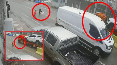 Şırnak'ta Mucize Kurtuluş: Yola Fırlayan Çocuk Saniyelerle Kazadan Kurtuldu