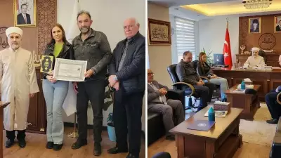 Rusya'dan Gelen Alena Knaub, İzmir'de İslam'ı Kabul Ederek Aleyna İsmini Aldı