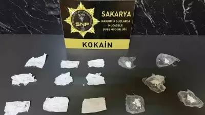 Sakarya'da Kokain Operasyonu: İstanbul'dan Gelen Şüpheli Yakalandı