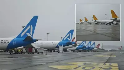 İstanbul'da Kötü Hava: Sabiha Gökçen'e İniş Yapamayan Uçaklar İstanbul Havalimanı'na Yönlendi