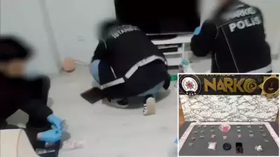 İstanbul'da Uyuşturucu Operasyonu: 9 Tutuklama, Kilolarca Madde Ele Geçirildi