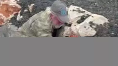 İzmir'de Balıkçı, Kayalıklarda Dev Ahtapotu Çıplak Elleriyle Yakaladı