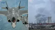 ABD'nin F-35'i İran Tarafından Vuruldu, Hayfa'daki Petrol Tesisi İsabet Aldı