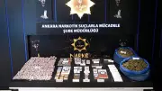 Ankara'da Uyuşturucu Operasyonları: 87 Gözaltı, 29 Tutuklama