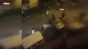 Avcılar'da İki Aile Arasında Çıkan Kavga Kameraya Yansıdı: Kadın Sinir Krizi Geçirdi