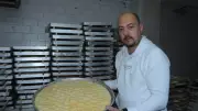 Bartın'ın Tescilli Beyaz Baklavası Ramazan Bayramı'nda Sofraları Süslemeye Devam Ediyor