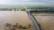 Büyük Menderes Nehri Taştı, Tarım Arazileri Sular Altında Kaldı