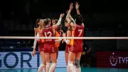 Galatasaray Daikin, CEV Cup Yarı Finali'nde CSO Voluntari'yi Set Vermeden Geçti